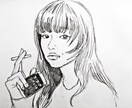 お好みの絵を描きます お洒落なSNSのアイコンを書きます イメージ5