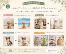 うちの子のスマホ待ち受け画像をお作りしますます 写真3枚から、フォトリアル待ち受けをお作りします♡ イメージ3