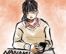 最短1日＊写真をおしゃれなイラストにします あなたの写真をアイコン等に使えるおしゃれなイラストに！ イメージ1
