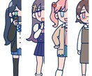 イラスト描きます デフォルメイラストです！SNSのアイコンなどにどうぞ！ イメージ1
