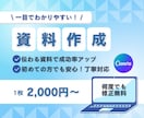 Canvaで見やすい！伝わるスライド作成します 現役学校事務員が作成！視認性◎ イメージ1