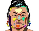 他にない！リアルでカラフルな似顔絵描きます リアルだけど、他にない目を引く似顔絵かきます！ イメージ6