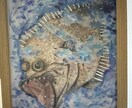 書いて欲しい魚を言ってください。魚の絵を描きます 魚拓の色つきバージョンだと思ってください。アナログです イメージ4