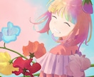 かわいい女の子をお描きします 幅広い用途でのイラスト制作を承ります！ イメージ1