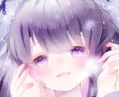 可愛いアイコンお届けします 癒される優しい色合いの女の子のアイコン描きます♡ イメージ1