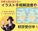 企業様、団体様向けイラスト手相鑑定書承ります 社内イベント、5名様以上の鑑定はコチラ! イメージ1