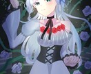 アニメ塗りのキャラクターイラスト制作致します ご注文からスピード納品致します。 イメージ3