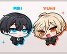 可愛いミニキャラお描きします アイコン/動画サムネイル/グッズ等！丁寧にヒアリングします◎ イメージ6