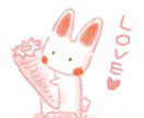 シンプルでゆるかわなデフォルメイラストを描きます アナログタッチのイラストです。商用OKです。 イメージ3