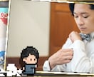 結婚式ゲーム風オープニングムービー作ります お二人の可愛いドット絵が会場を盛り上げます！ イメージ4