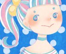 デジタルデフォルメイラストを作成します 可愛らしく温かみのある雰囲気の人物イラストを作成します。 イメージ1
