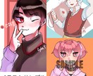 SNSアイコンなどのイラスト描きます 安く可愛くてかっこいいあなただけのものを イメージ1