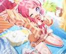お値下げ中！一枚絵などのイラストを制作します Vtuber様の動画やTRPGにもぴったり！ イメージ2
