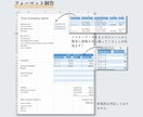 時間を節約！Excelでフォーマット作成します お手頃価格で関数が苦手な人でも簡単に使える(^^♪ イメージ2