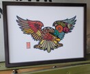 A3②【切り絵】アニマルアート作ります 世界に一つ！唯一無二のアニマルアート！絶対に後悔させません！ イメージ9