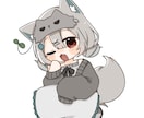 デフォルメイラスト、SDイラスト制作いたします ふんわりかわいいデフォルメ、SD、ミニキャライラスト描きます イメージ2