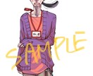 TRPG･企業･SNSキャラデザ承ります ちょっとクセのあるイラストをお求めの方向き！ イメージ5