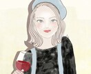 似顔絵、アイコン、イラスト、作成します ♡アート風、水彩画風などオシャレに描きます♪ペットも描きます イメージ7
