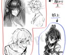 SNSアイコンイラスト描きます モノクロ / カラー 選べます〜！ イメージ3