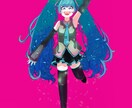 商標利用OK！新人vtuberの立ち絵を制作します あなただけのオリジナルキャラクターを立ち絵で制作します！ イメージ4
