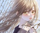 キラキラかわいい透明感溢れるイラスト描きます グッズや配信・動画用等様々な用途に合わせて制作します！ イメージ1