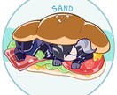 ふにゃふにゃなアイコン制作します ゆる～くかわいくプチプラです！ イメージ4