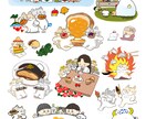かわいくて、ゆる～いイラストを制作します 制作実績多数のイラストレーターにお任せで簡単制作◎ イメージ2