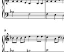 弾きやすい譜面作成を行います ピアノ苦手だけど弾かなきゃ…そんな保育士さん必見！！ イメージ2