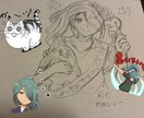 色んなイラスト描きます 可愛いからかっこいいまで書ける イメージ1
