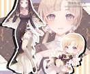 立ち絵からモデリングまで全てお受けします お得！Live2D＋キービジュセットプラン イメージ1