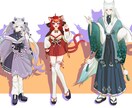 あなた好みのキャラクター描きます キャラクター立ち絵を作成します！IRIAM・TRPGなど イメージ1