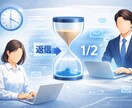 AIでメール返信の時間を半分にします 毎日の定型メール、もっと楽に終わらせませんか？ イメージ2