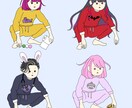 やさぐれたハロウィン衣装のあなたを描きます やさぐれイラストのハロウィンの着せかえが出ました！ イメージ6