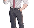 TRPG立ち絵/うちよそ◎雰囲気ある絵描きます イケオジ/男性キャライラストが得意です！ イメージ3