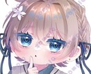 アイコン映えするミニキャラアイコン描きます おめめパッチリでSNSのアイコン映えすること間違いなし！ イメージ2