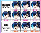 Vtuber活動用！立案から導入までサポートします live2dモデリング・パーツ分け立ち絵を全工程作ります！ イメージ3