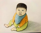 動物や似顔絵を色鉛筆で優しく描きます 育児をしているパパが色鉛筆でユーモアな絵を描きます^_^ イメージ4