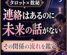 彼に本命がいる恋、彼の本音と今後を占います 曖昧な関係の立ち位置と未来を鑑定 イメージ5