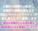 彼女の心の奥底、覗きます 潜在意識の鑑定で彼女の本心を理解してより良い関係へ イメージ3