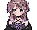 SNSアイコンイラストを描きます あなた好みの女の子のイラストを描きます！ イメージ1