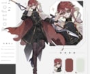 TRPG、配信で使える立ち絵をご制作します 商用OK！VTuber、TRPG、ゲーム等でご利用可能です！ イメージ10