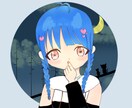アイコン、サムネイルイラストお描きします 配信用動画用、アイコン用に!! イメージ1