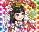 ビックリマンシール風の似顔絵作成します 好きな衣装や装備で自分らしく！お気軽にご相談ください。 イメージ4