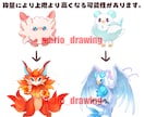 むにむに/ぴよぴよ制作いたします あなただけの1頭身オトモキャラお作りします♪ イメージ8