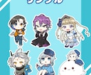 SD/ミニキャラクターお描きします ゆるっとしたイラスト、サムネやグッズ、返礼品に イメージ5