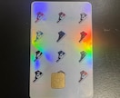 クレカスキンシール スキンステッカーをお作りします クレカスキンシール ステッカー  visa JCB イメージ4