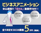 ビジネス向けアニメーション動画制作承ります 面倒なシナリオ作成やナレーション挿入も全てコミコミ5万円！ イメージ1
