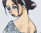 オシャレ系な女の子のイラスト・一コマ漫画描きます 女性をターゲットとした広告にオススメです！ イメージ7
