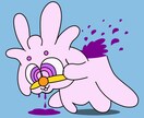 SNSモンスターアイコン描きます 可愛らしい虫系、モンスターキャラまで！ イメージ4