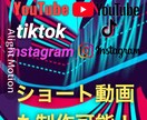 YouTubeインスタtiktokの動画制作します YouTube、インスタ、tiktokの動画制作をします！ イメージ1